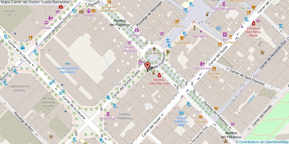 Carrer del Doctor Trueta Barcelona