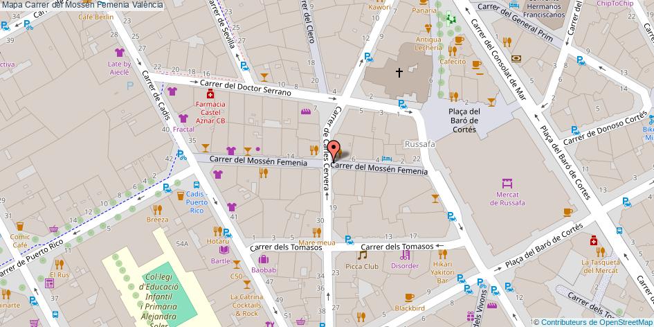 Carrer del Mossén Femenia València