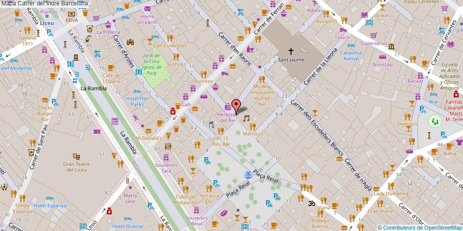 Carrer del Vidre Barcelona