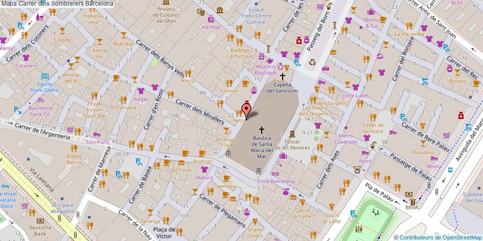 Carrer dels Sombrerers Barcelona