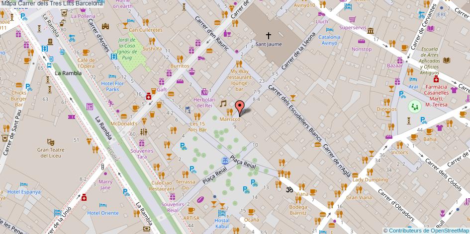 Carrer dels Tres Llits Barcelona