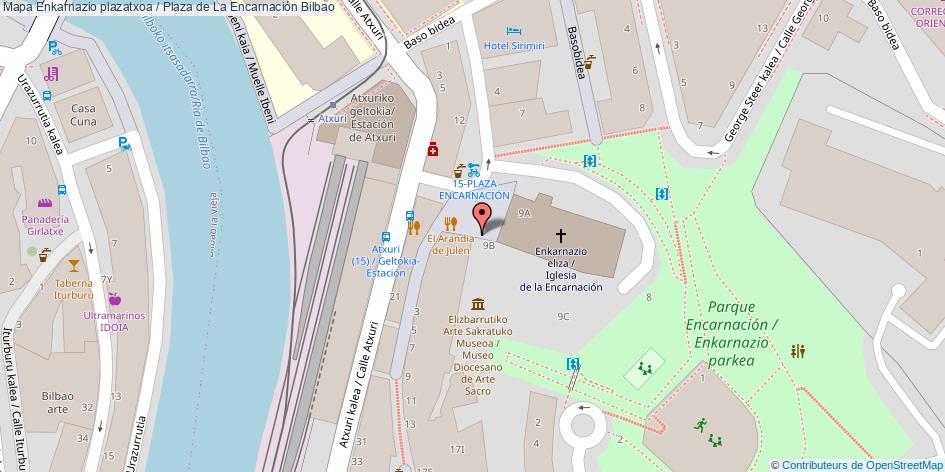 Enkarnazio plazatxoa / Plaza de La Encarnación Bilbao