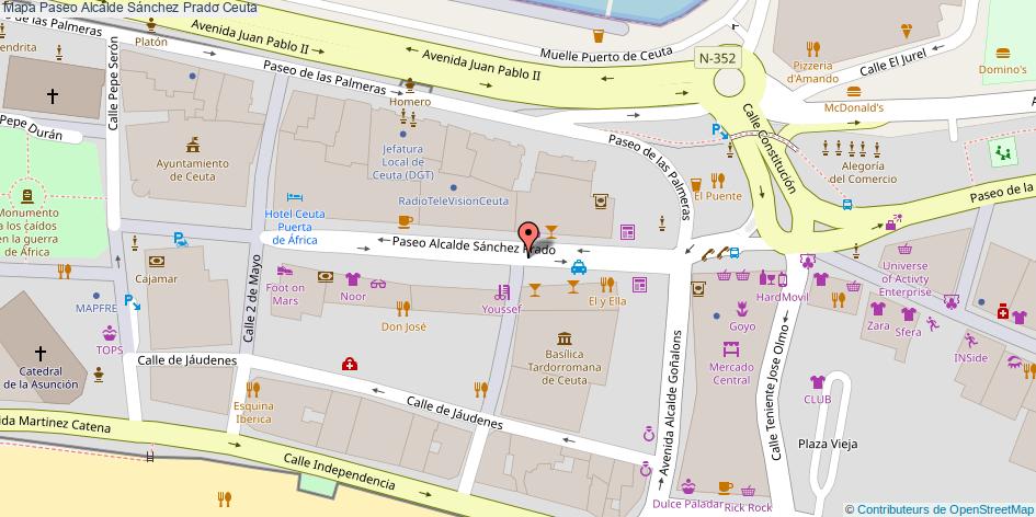 Paseo Alcalde Sánchez Prado Ceuta