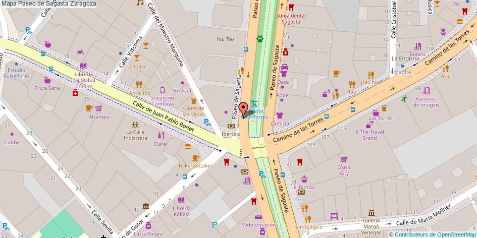 Paseo de Sagasta Zaragoza