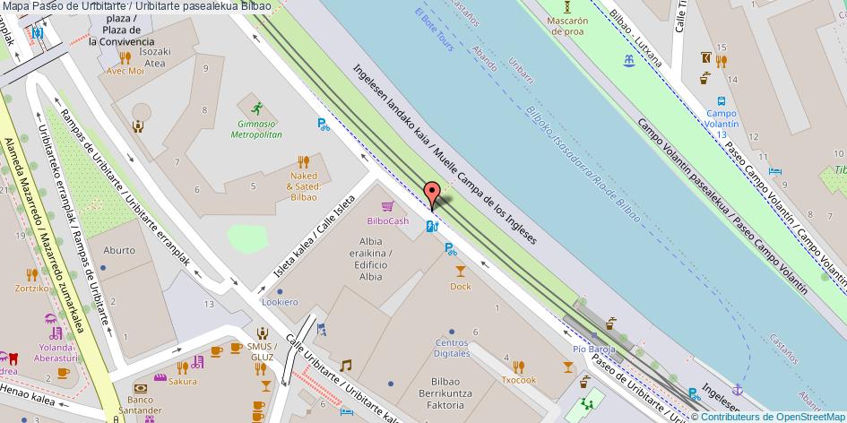 Paseo de Uribitarte / Uribitarte pasealekua Bilbao