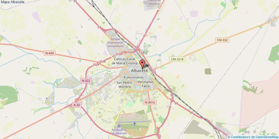 Mapa Albacete Albacete