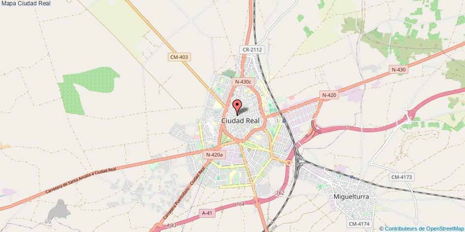 Mapa Ciudad Real Ciudad Real
