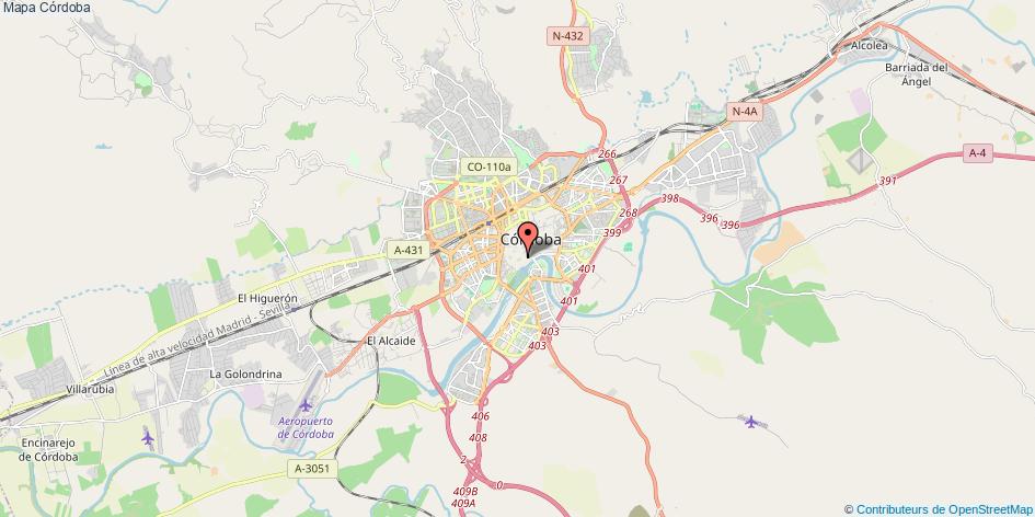 Mapa Córdoba Córdoba