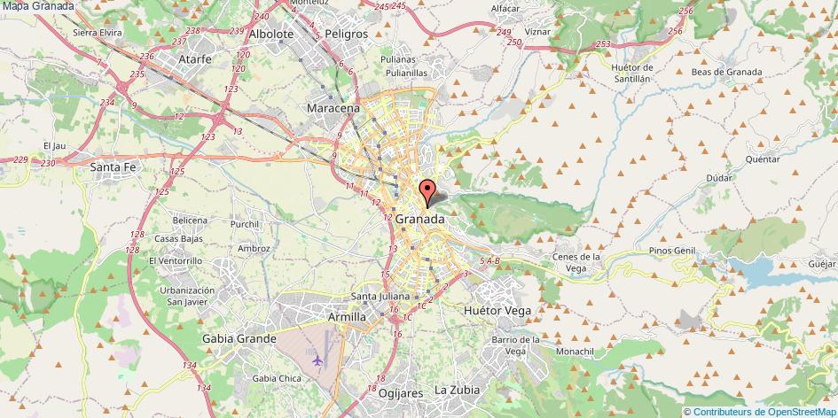 Mapa Granada Granada