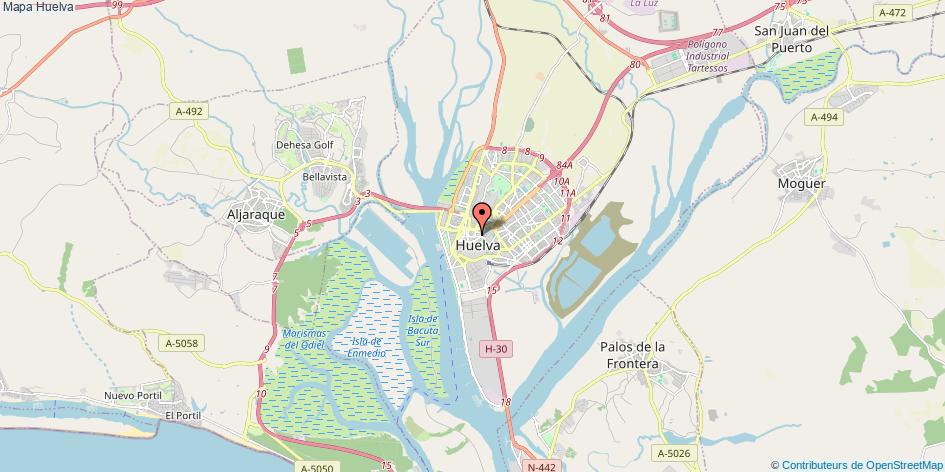 Mapa Huelva Huelva