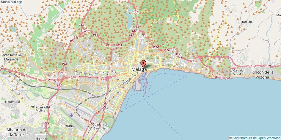 Mapa Málaga Málaga