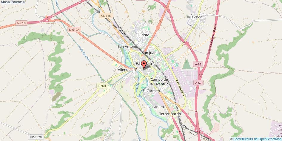 Mapa Palencia Palencia
