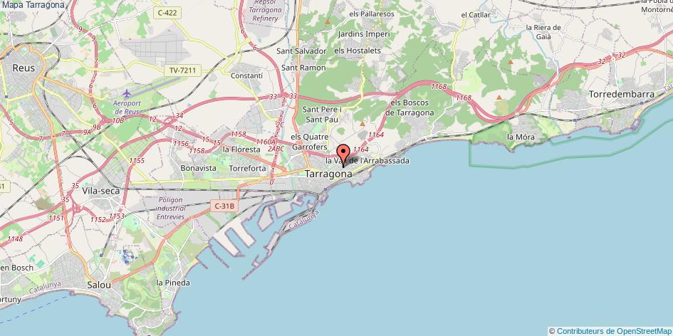 Mapa Tarragona Tarragona