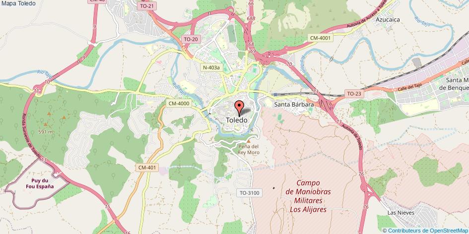 Mapa Toledo Toledo