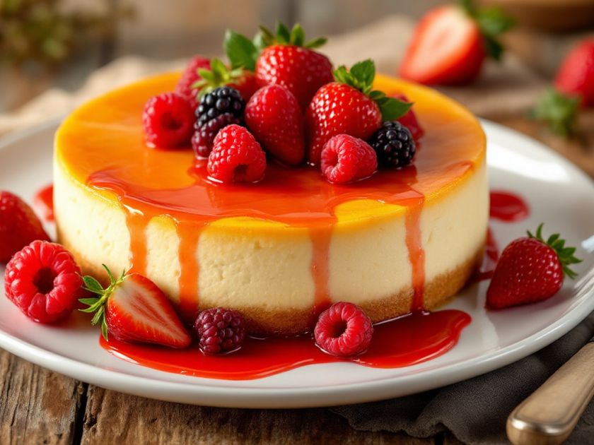 Delicioso Cheese Cake de Saint-Moret y Jengibre