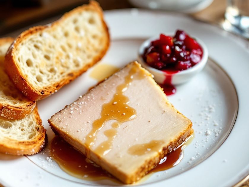 Foie Gras de Pato Mi-Cocido al Cognac: Delicia Gastronómica