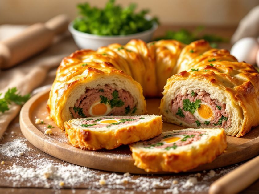 Receta de Pastel de Pascua Berrichon Tradicional