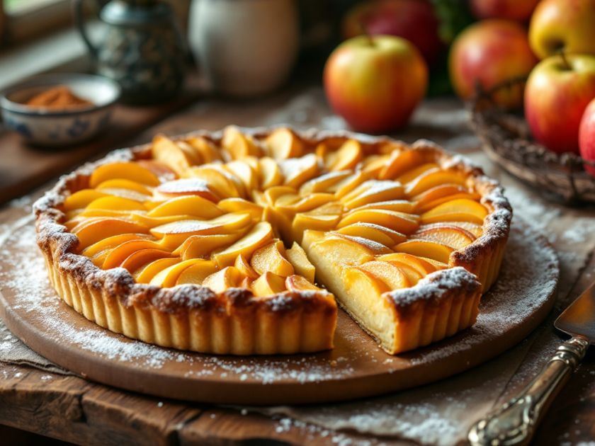 Tarta de Manzana Deliciosa y Gourmet
