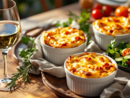 Gratin de Cangrejo Sabroso