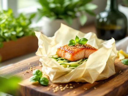 Papelito de Salmón con Hinojo: Receta Rápida y Saludable