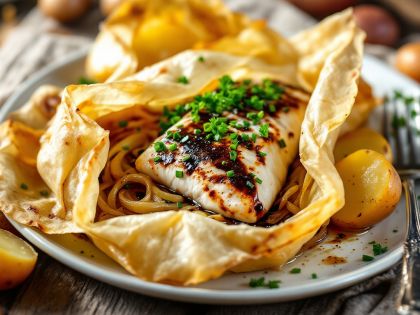 Merlu en Papillote : Receta Sabrosa y Fácil