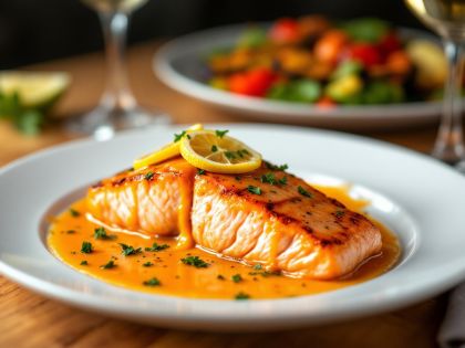 Deliciosa Salsa Cremosa para Salmón
