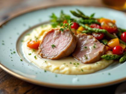 Ris De Ternera A La Crema Y Oporto: Una Receta Gastronómica Fácil