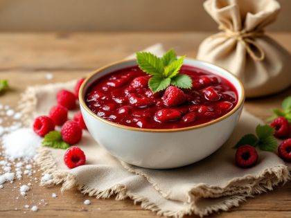 Receta fácil de mermelada de frambuesas casera