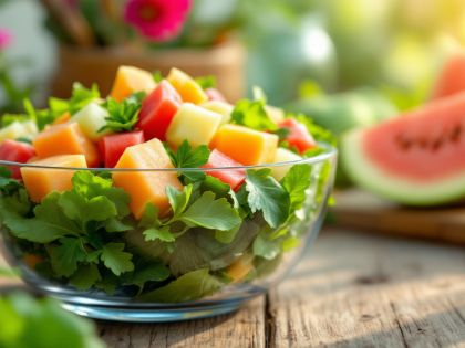 Ensalada Refrescante de Melón: Una Entrada Fácil y Sabrosa