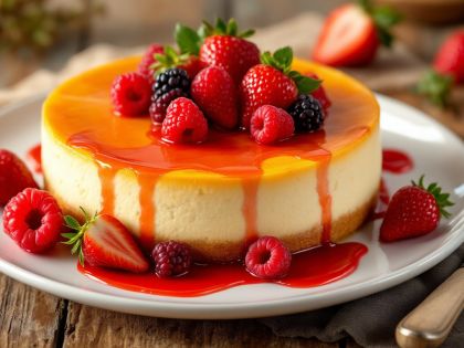 Delicioso Cheese Cake de Saint-Moret y Jengibre