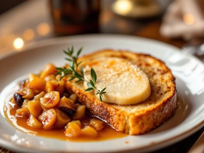 Foie Gras Con Mermelada De Cebolla Y Higos