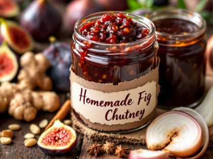 Chutney De Higos Casero : Conserva Deliciosa Y Aromática