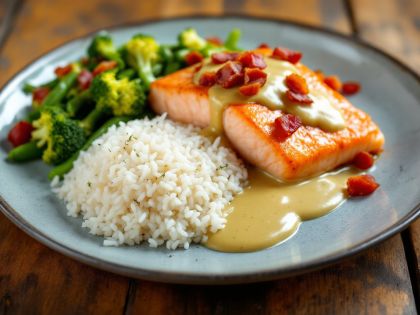Saumonnette a la Mostaza: Receta Fácil y Sabrosa