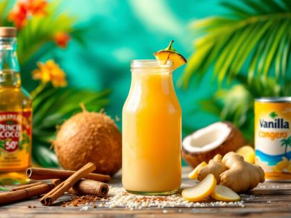 Receta del Punch Coco Criollo: Bebida Dulce y Picante
