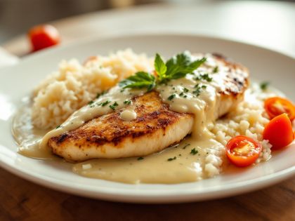 Escalopes de Pollo al Roquefort : Receta Sabrosa y Rápida