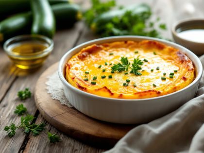 Flan de Calabacines Sabroso y Fácil de Preparar