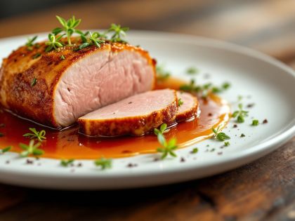 Magret de Pato Relleno de Foie Gras