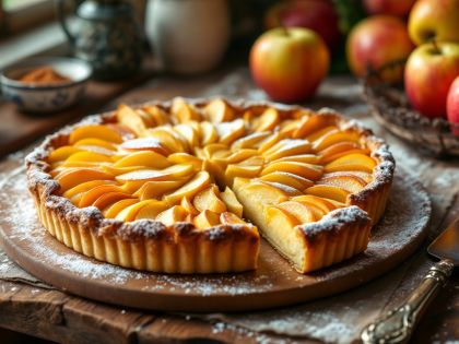 Tarta de Manzana Deliciosa y Gourmet