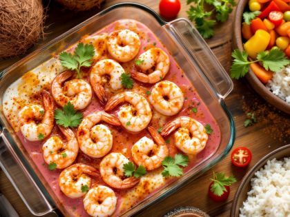 Receta de Camarones al Horno Sabrosos