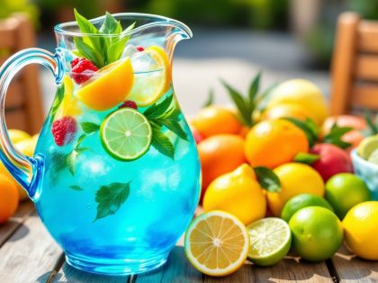 Cóctel Refrescante Agua de Mar