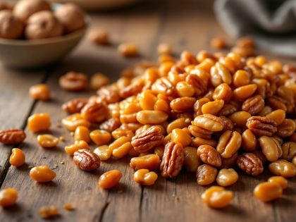 Nueces Caramelizadas Caseras: Un Dulce Delicioso y Fácil