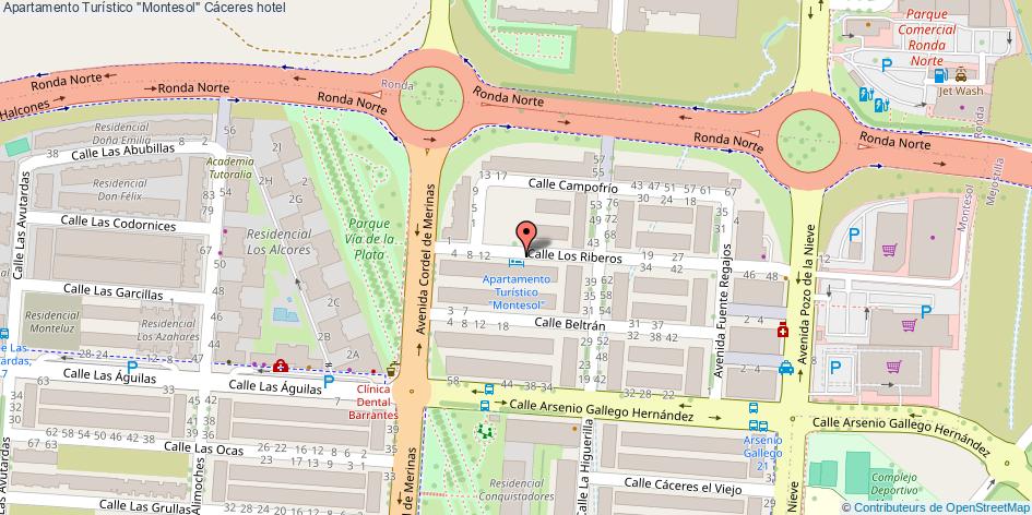 mapa Apartamento Turístico 