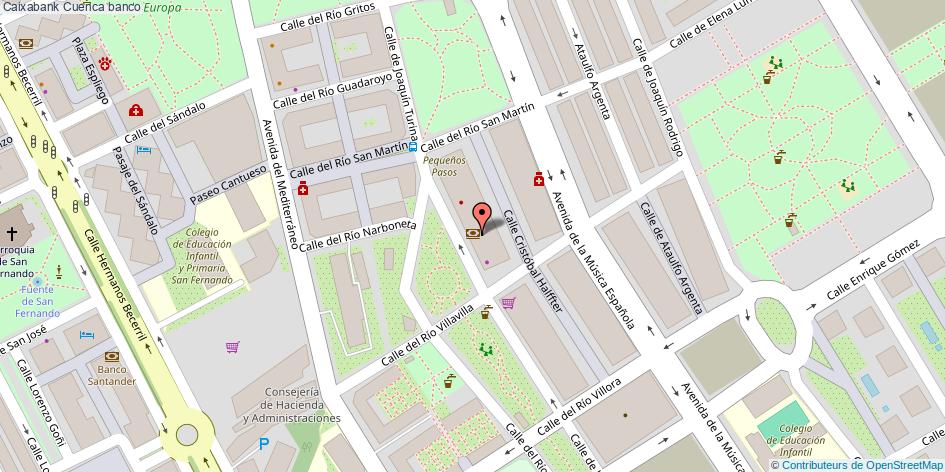 mapa Caixabank banco Cuenca