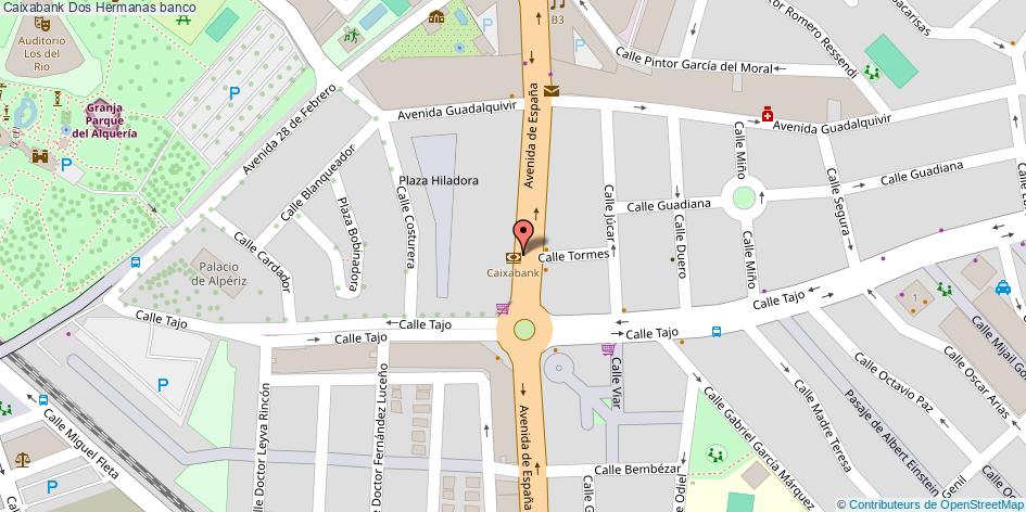 mapa Caixabank banco Dos Hermanas