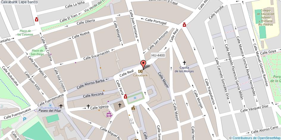 mapa Caixabank banco Lepe