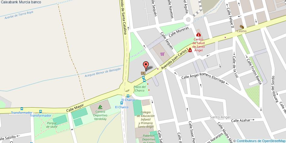 mapa Caixabank banco Murcia