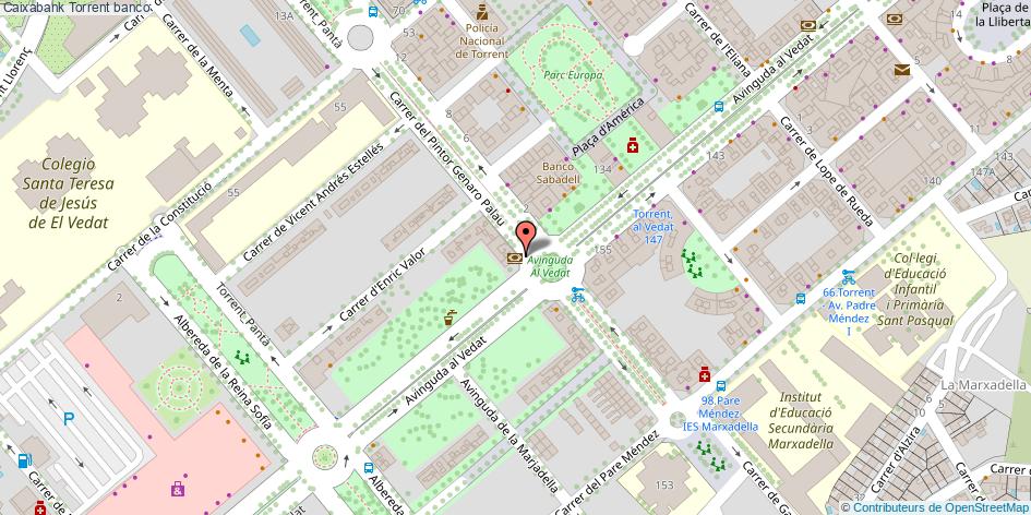 mapa Caixabank banco Torrent