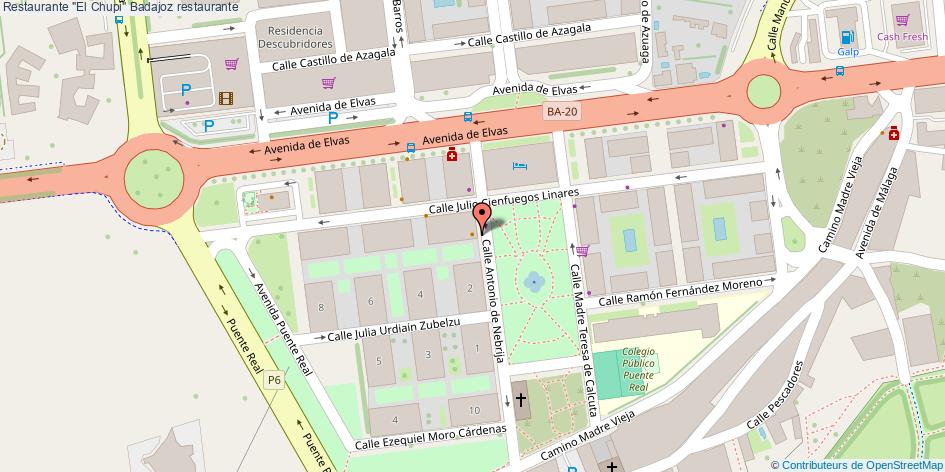 mapa Restaurante 