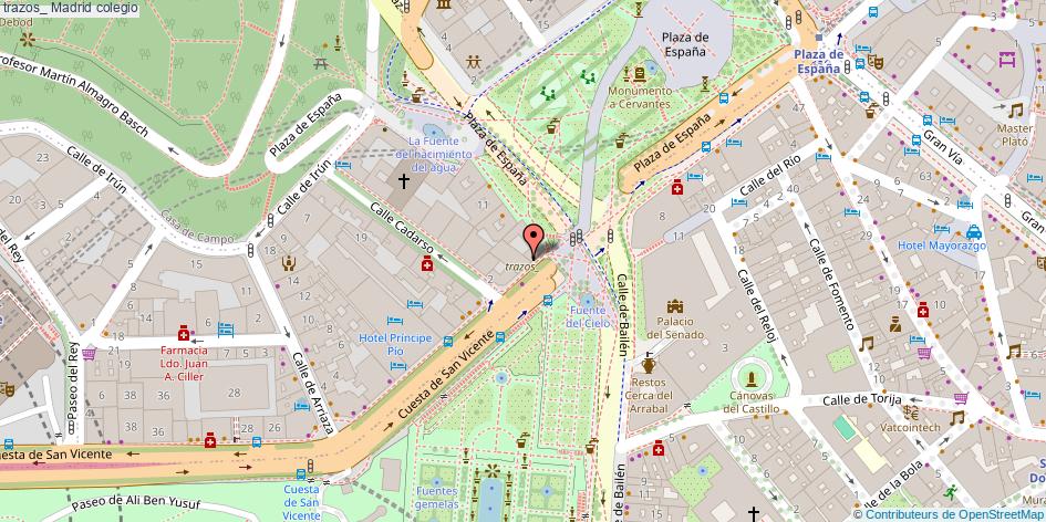 mapa trazos_ colegio Madrid