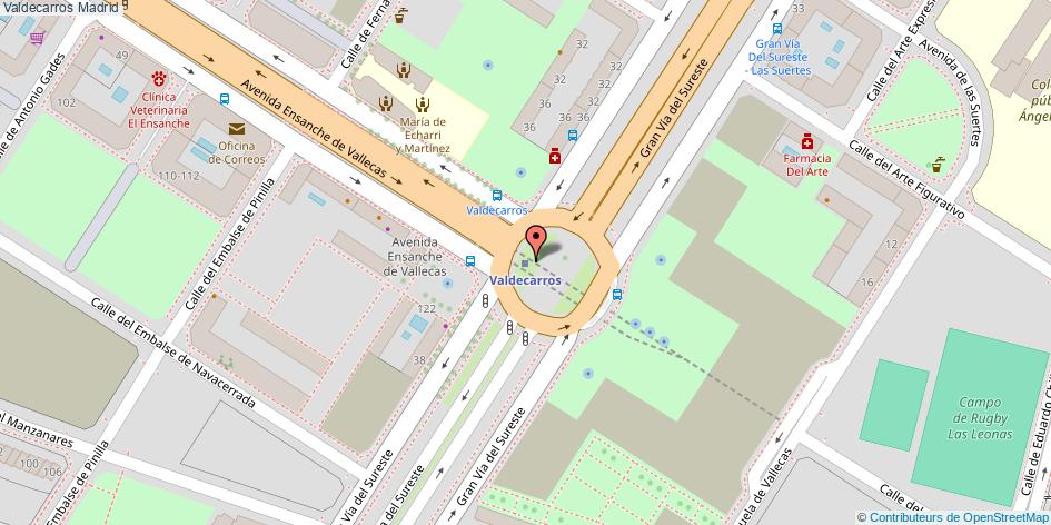 mapa Valdecarros Madrid